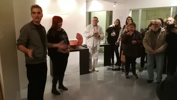 אירוע פתיחת התערוכה בגלריה "פריסקופ" לעיצוב עכשווי